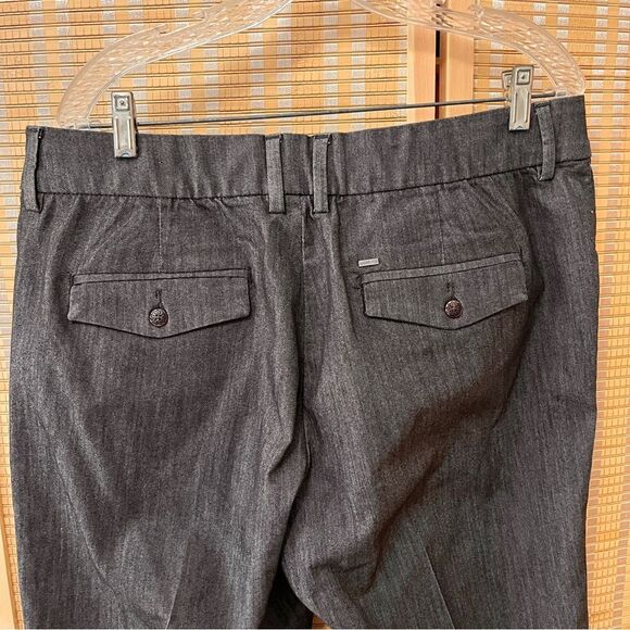 Lee Comfort No Gap Waistband Gray Womens Slacks 16L - Picture 5 of 10